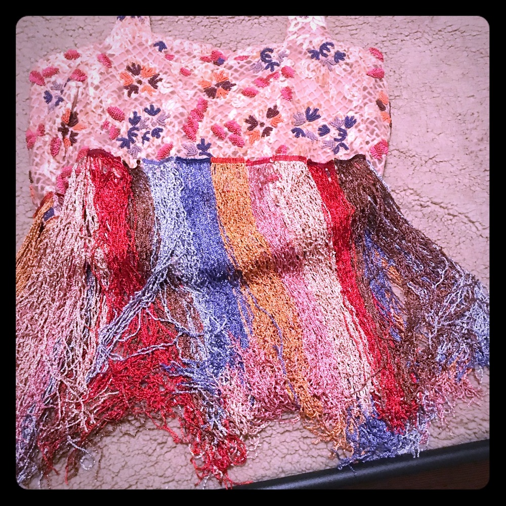 Very unique free people shoulder bag